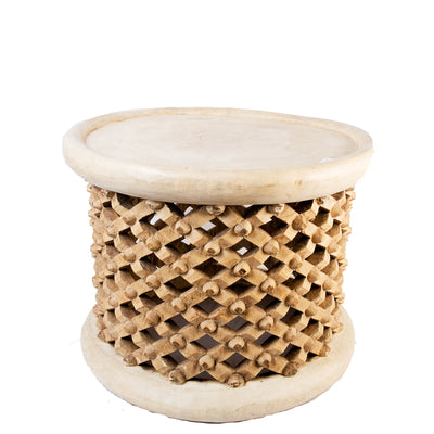 Bamileke Stool \ Table - 57cm - Natural TR22