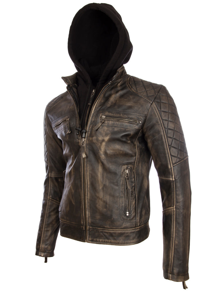 2JB2 Men's Hood Biker - Vegas