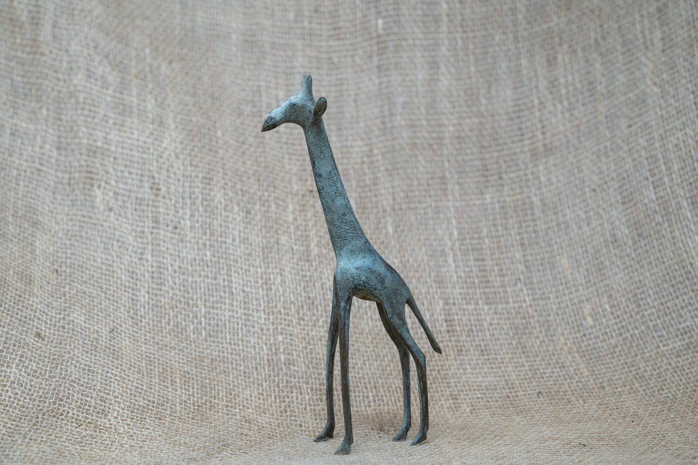 Bronze Giraffe - Chad 20cm.3