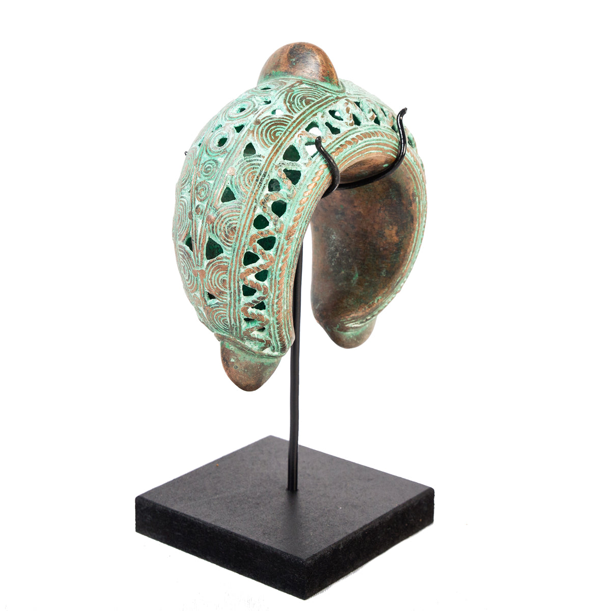 Benin Bronze Bangle TR14.12