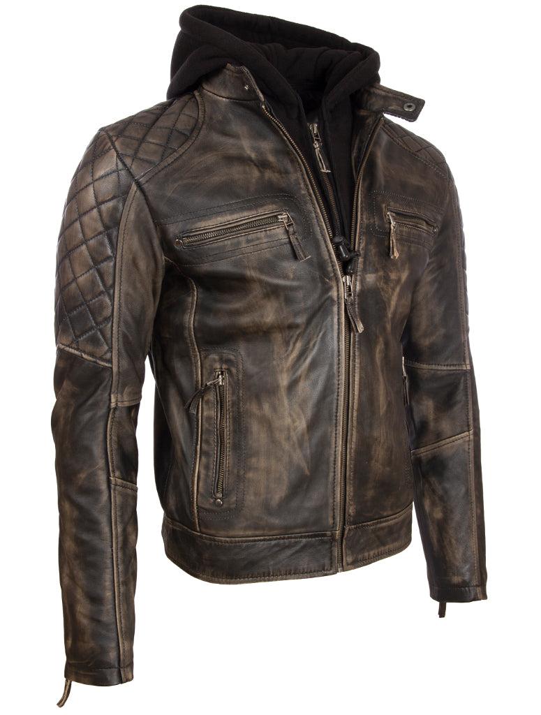 2JB2 Men's Hood Biker - Vegas