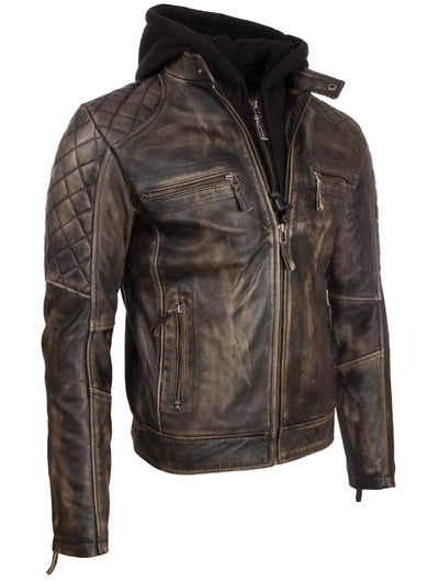 2JB2 Men's Hood Biker - Vegas