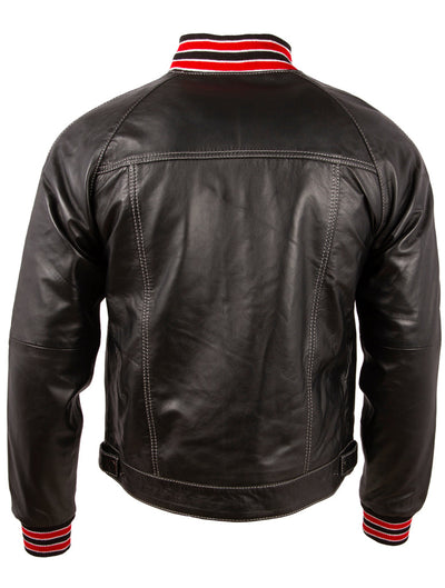 6YZX Men's Hybrid Trucker Jacket - Black