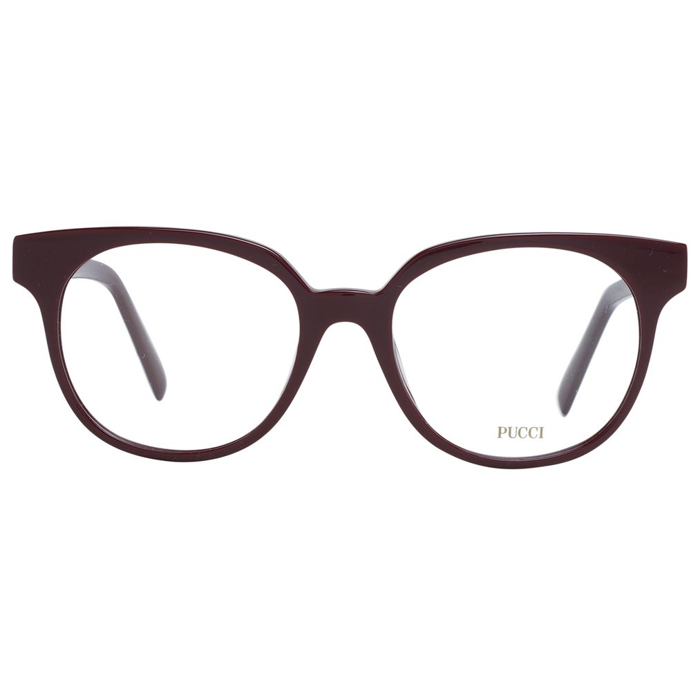 Burgundy Women Glasses Frame
