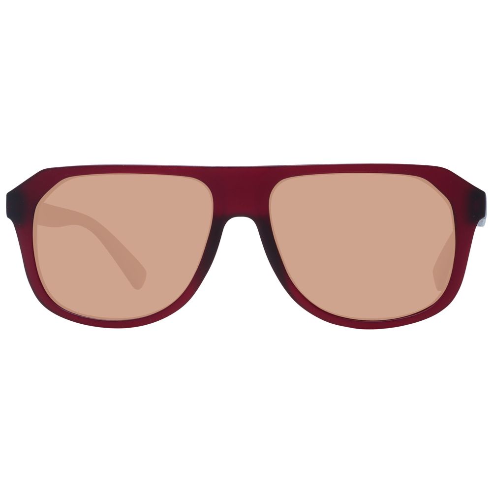 Burgundy Men Sunglass