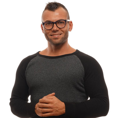 Blue Men Glasses Frame