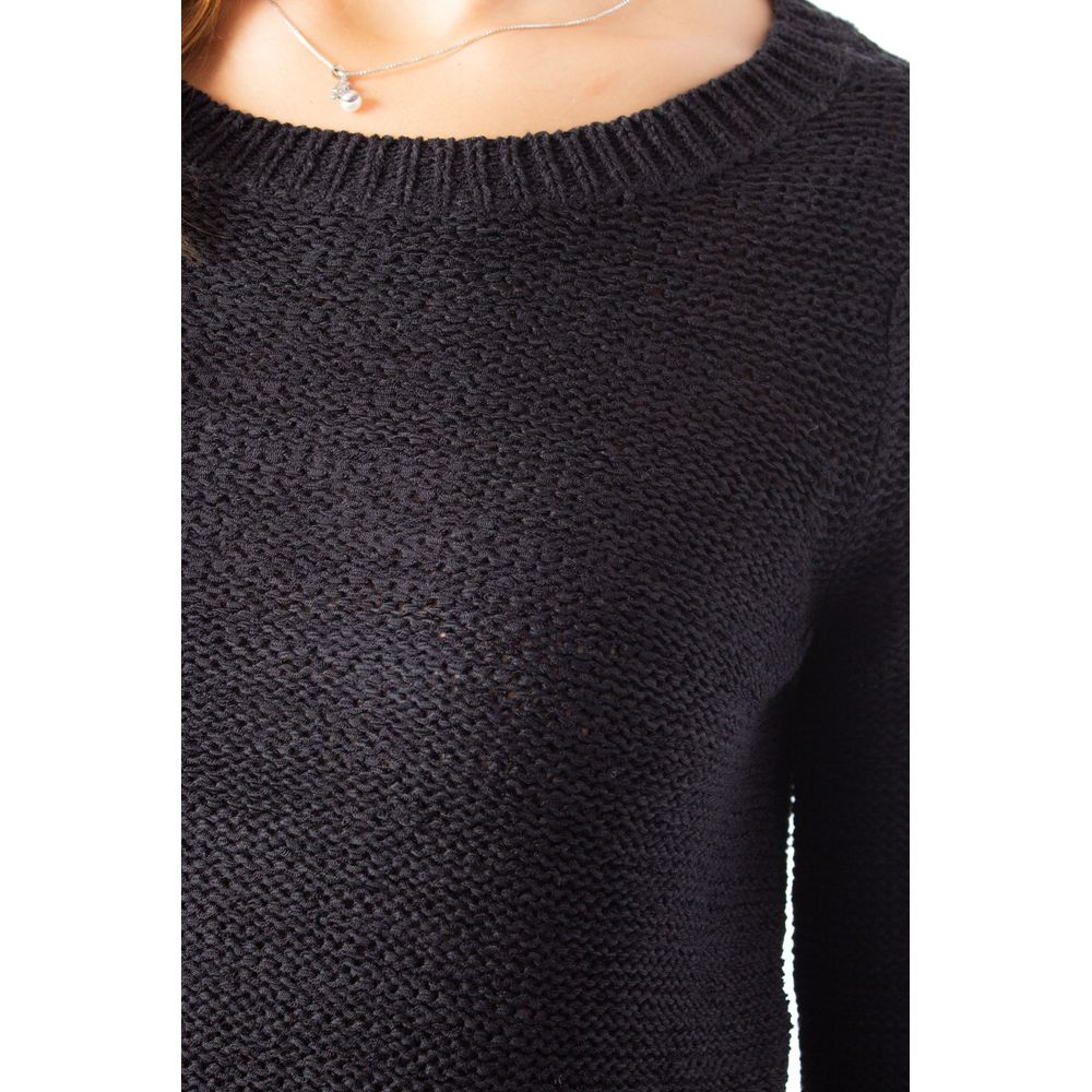 Black Marabou Sweater