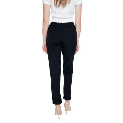 Black Polyester Pant
