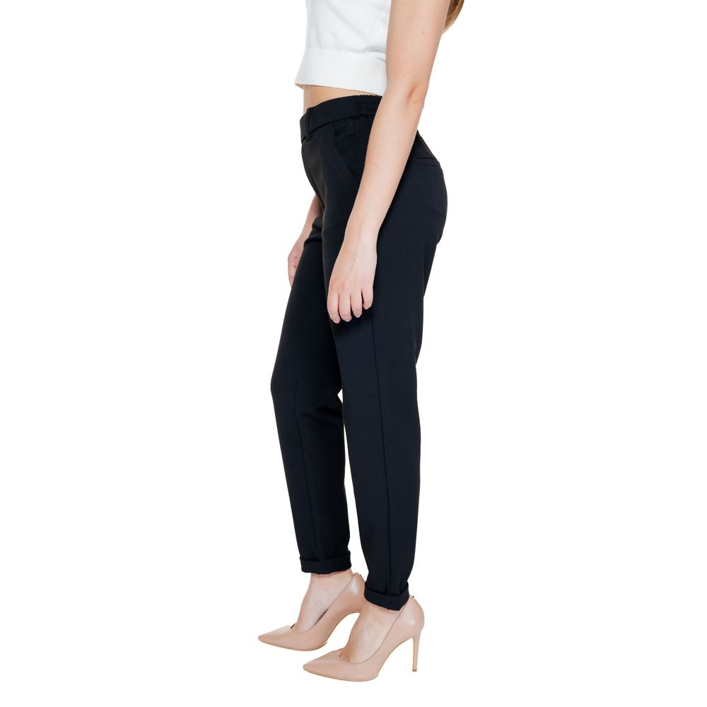 Black Polyester Pant