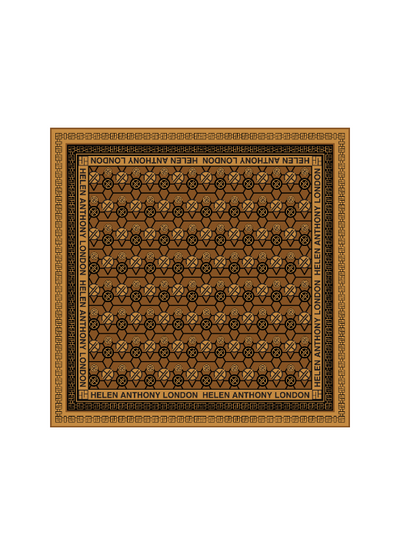 Exclusive Monogram Twill Silk Scarf