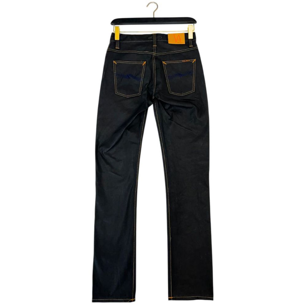 Black Cotton Men Jeans