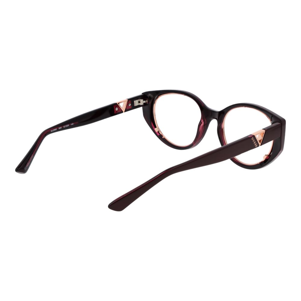 Burgundy Women Glasses Frame