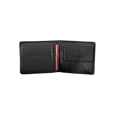 Black Leather Men Wallet