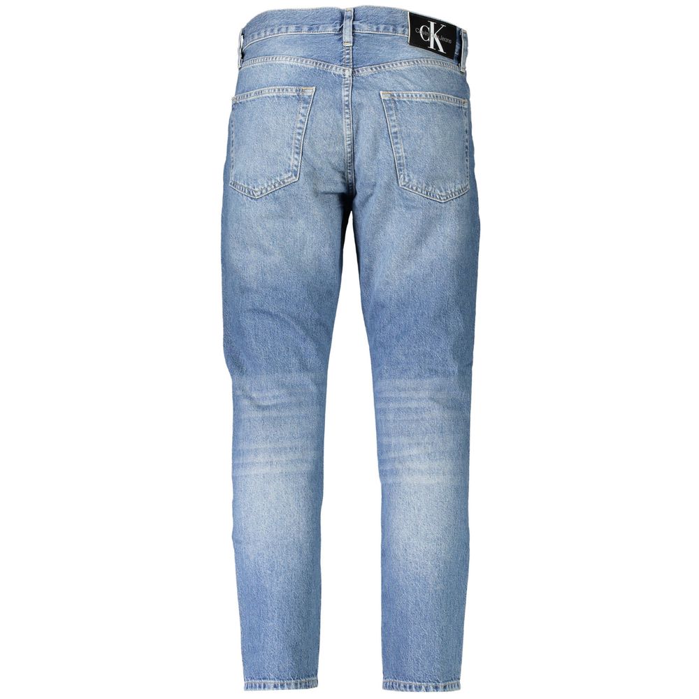 Blue Cotton Men Jeans