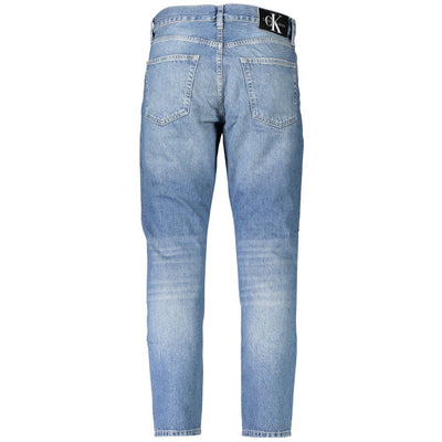Blue Cotton Men Jeans
