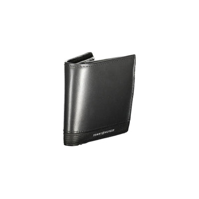 Black Leather Men Wallet