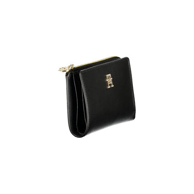 Black Polyethylene Women Wallet