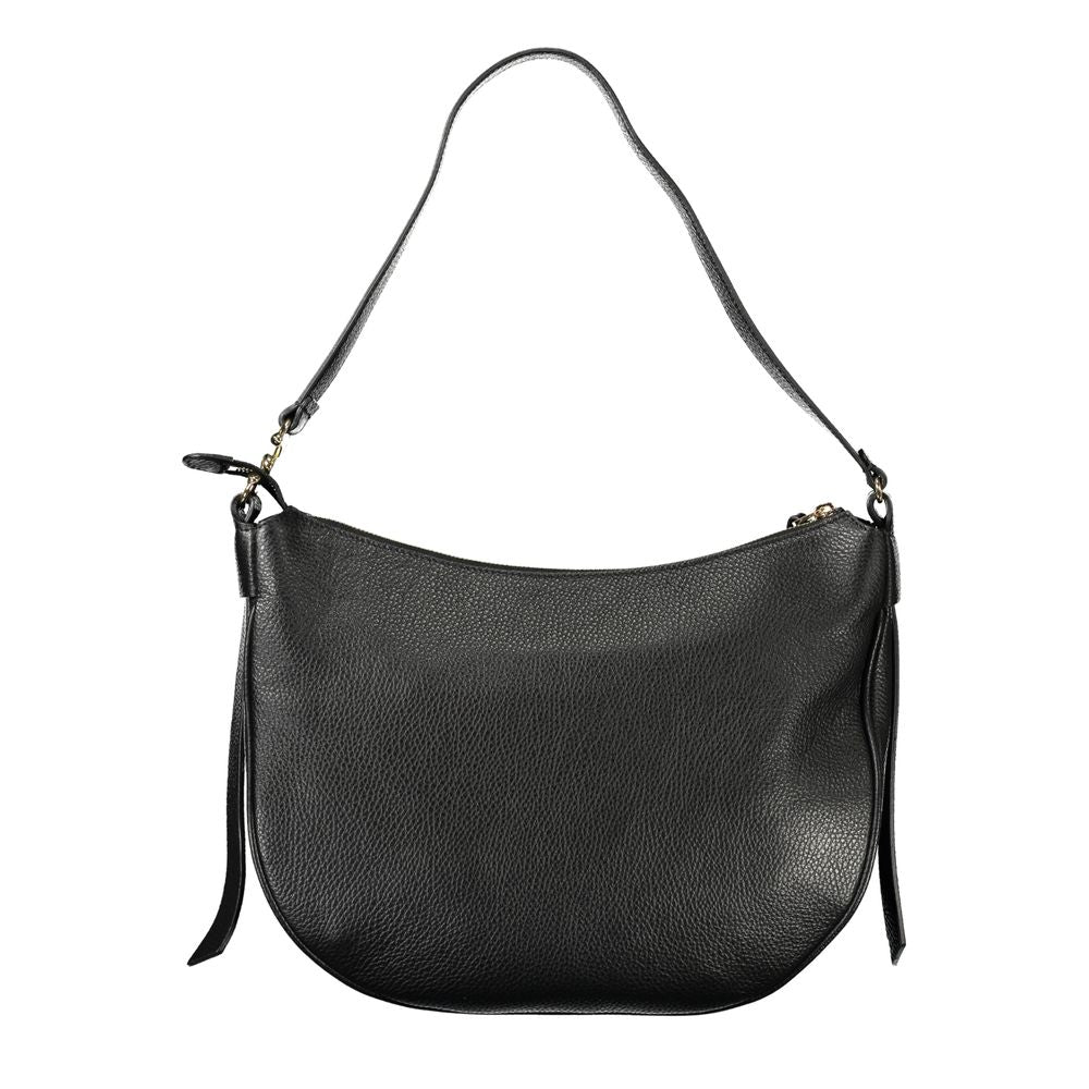 Black Leather Handbag