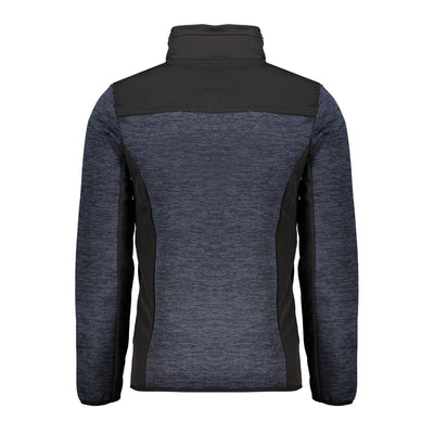 Blue Polyester Men's Sports Jacket