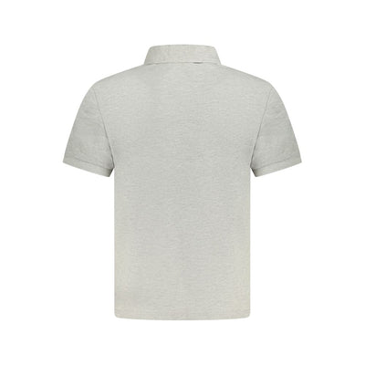 Brown Cotton Men Polo Shirt
