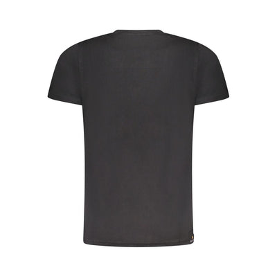 Black Cotton T-Shirt