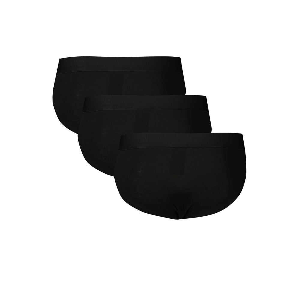 Black Cotton Underwear