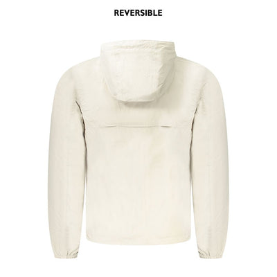 Beige Nylon Men's Jacket