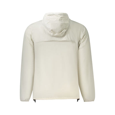 Beige Polyamide Men's Jacket