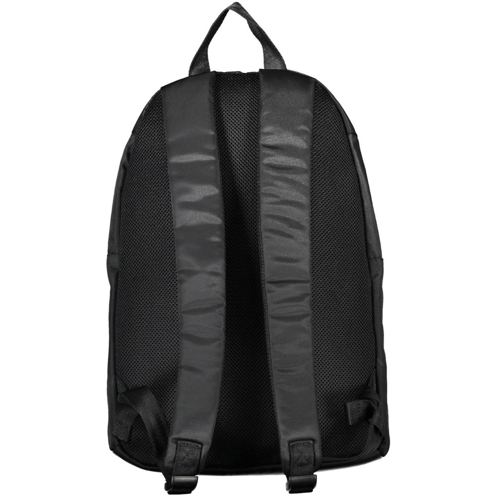 Black Polyester Backpack