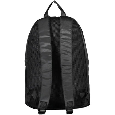 Black Polyester Backpack