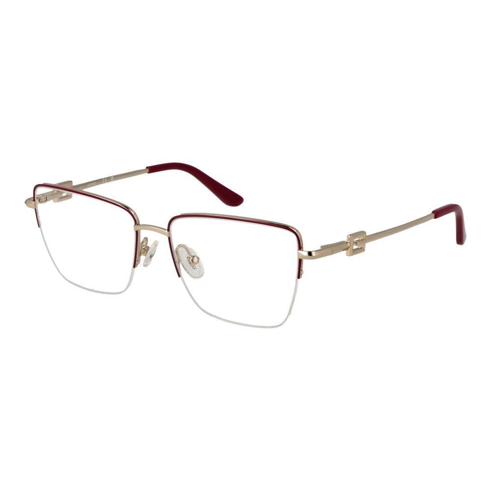Burgundy Women Glasses Frame