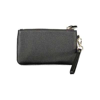 Black Polyethylene Women Wallet