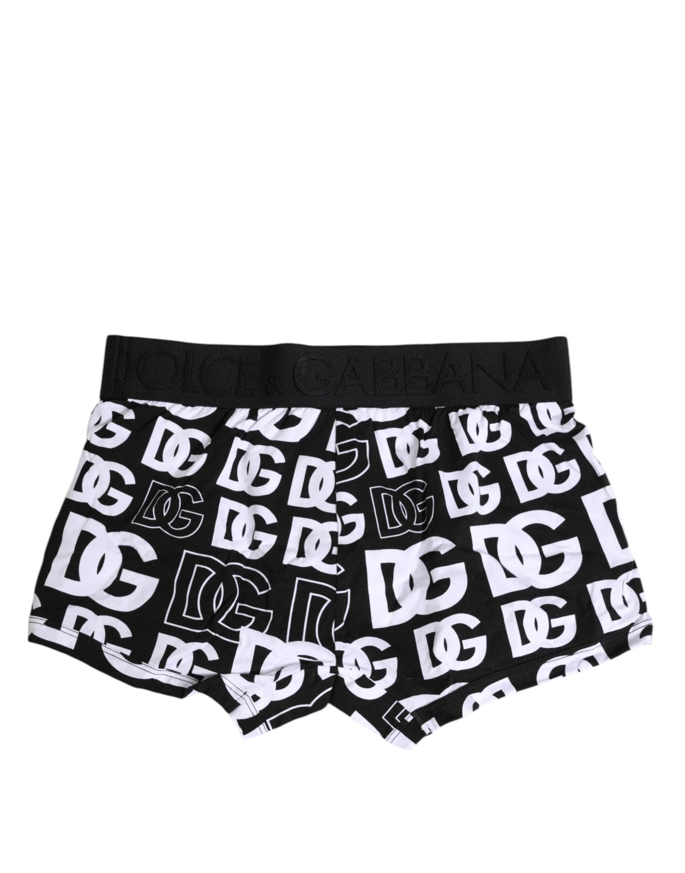 Black Cotton Logo Regular Men Boxer Underwear