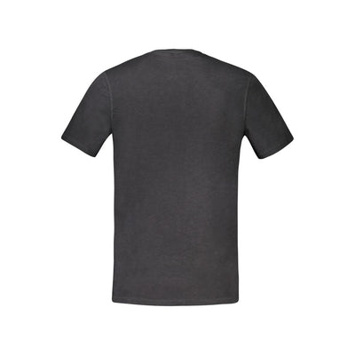 Black Cotton T-Shirt