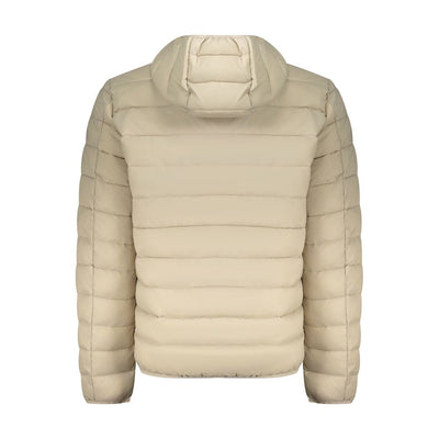 Beige Polyamide Men Jacket