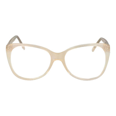 Cream Unisex Glasses Frame