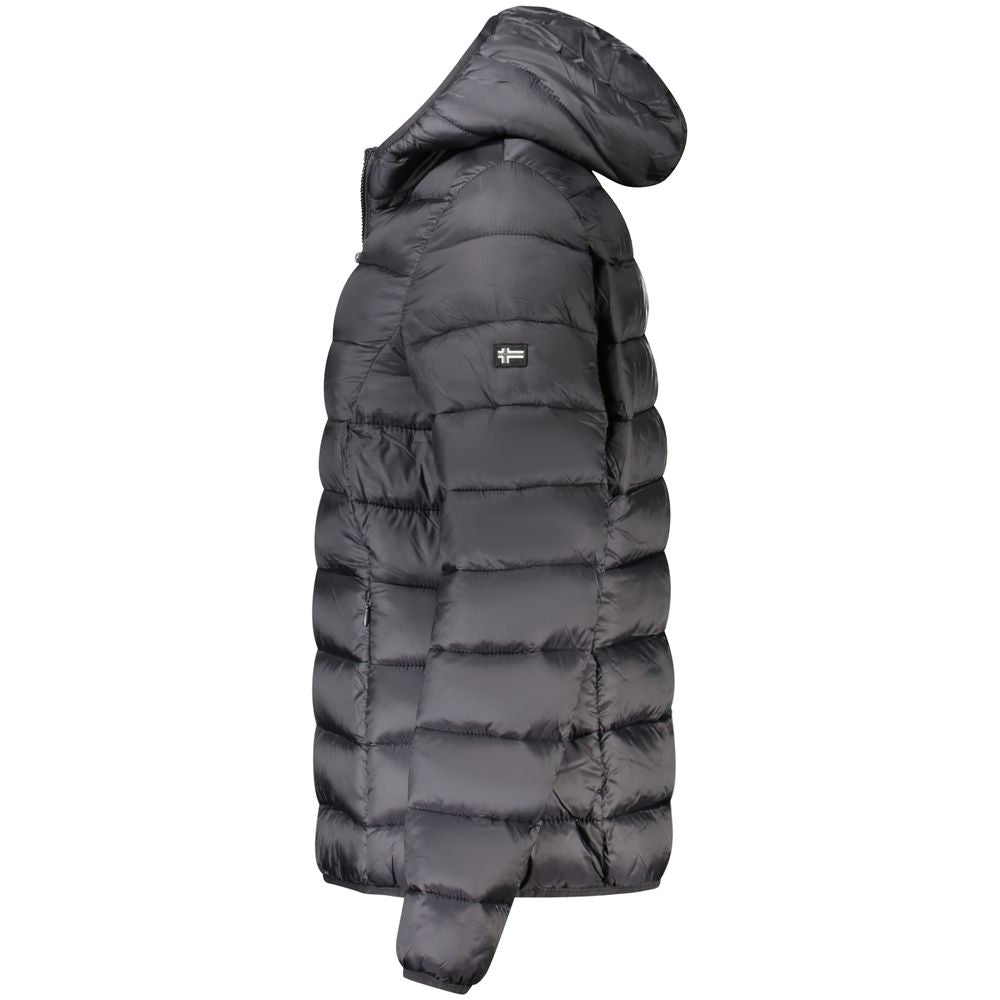 Black Polyamide Women Jacket