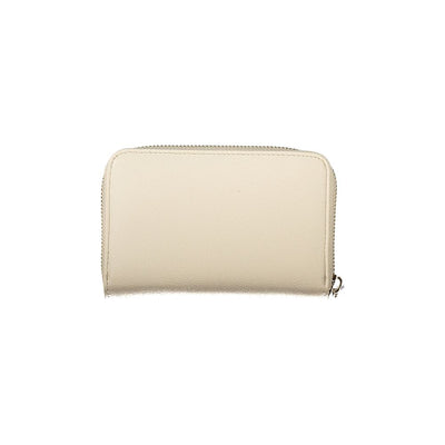 Beige Polyethylene Wallet