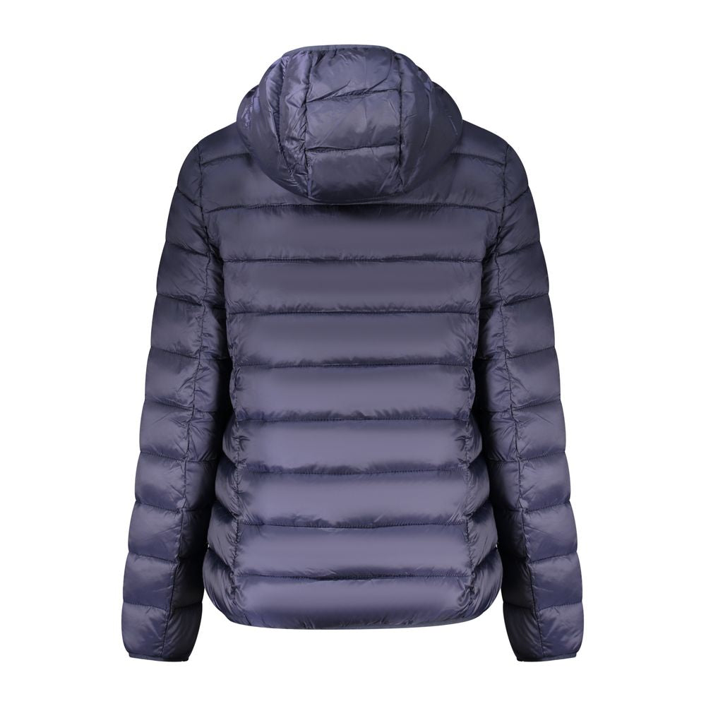 Blue Polyamide Jackets & Coat