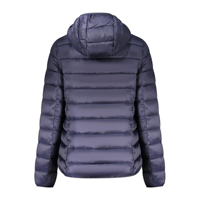 Blue Polyamide Jackets & Coat