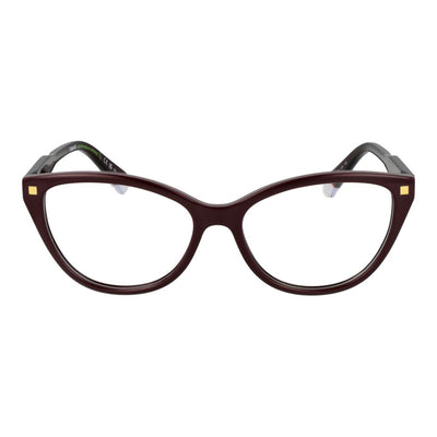 Burgundy Women Glasses Frame