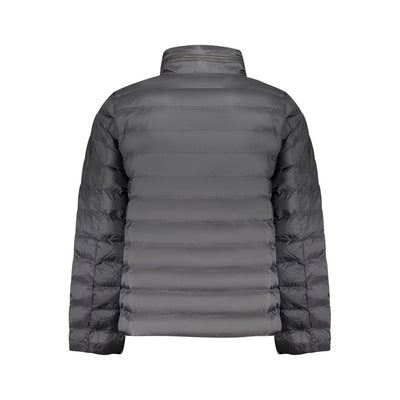 Black Polyamide Men Jacket