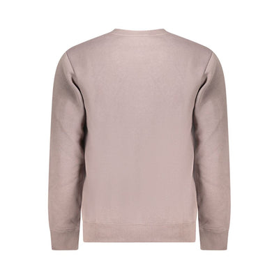 Brown Cotton Men Sweater