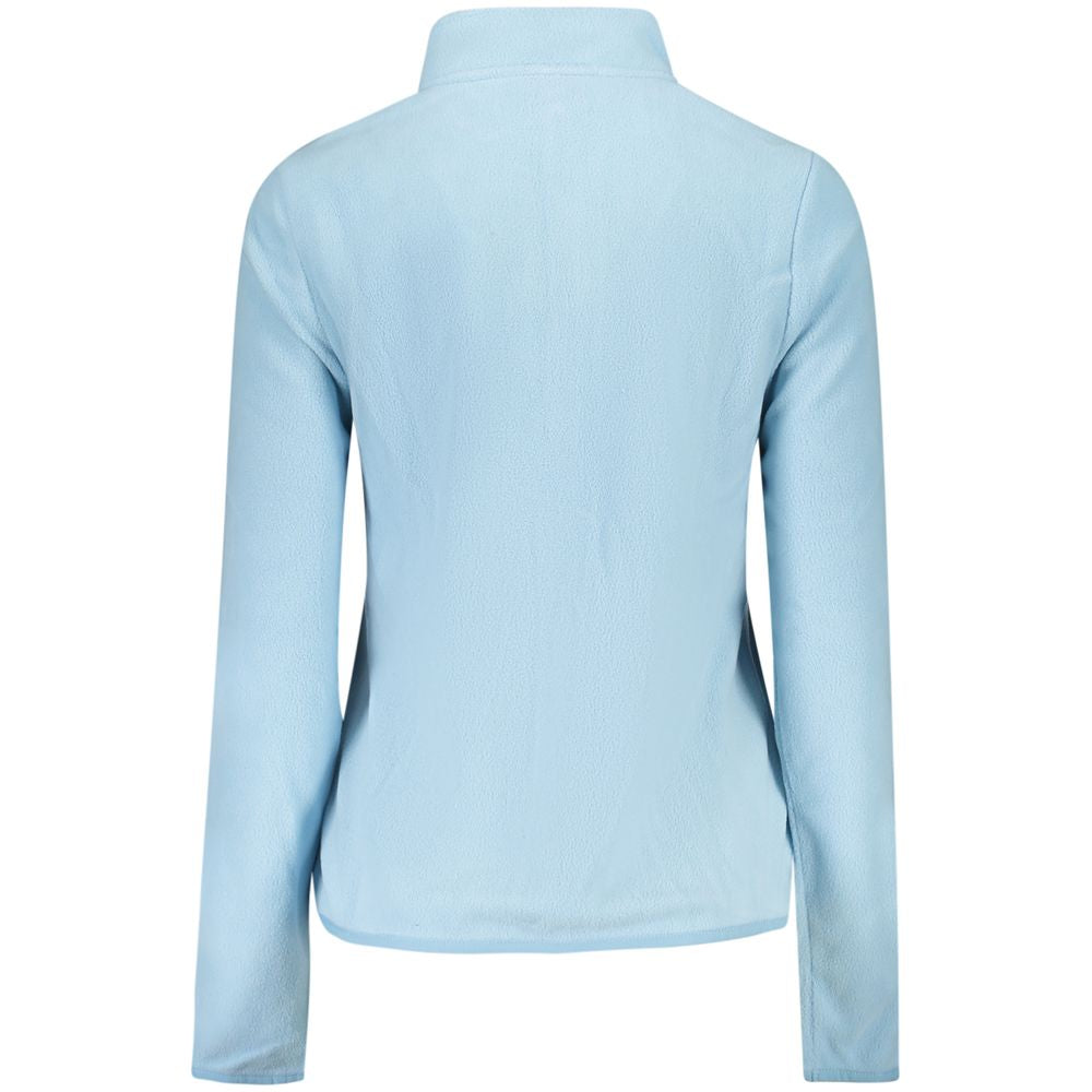 Blue Polyester Women Sweater