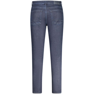 Blue Cotton Men Jeans