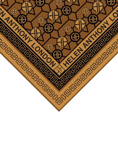 Exclusive Monogram Twill Silk Scarf