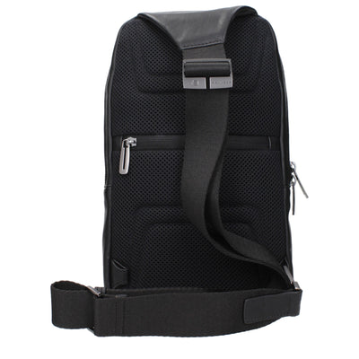 Black Leather Crossbody Bags