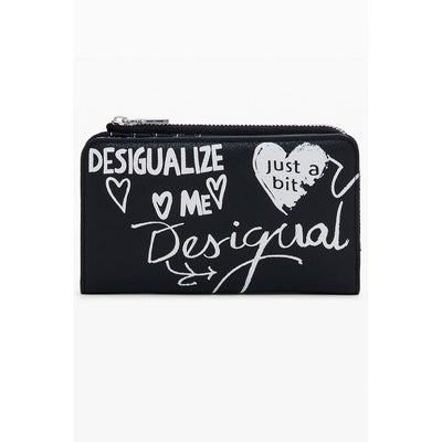 Black Polyethylene Women Wallet