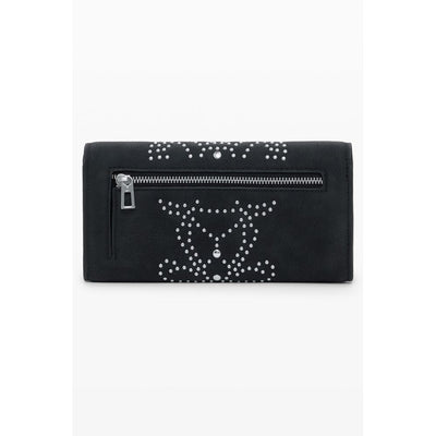 Black Polyethylene Women Wallet