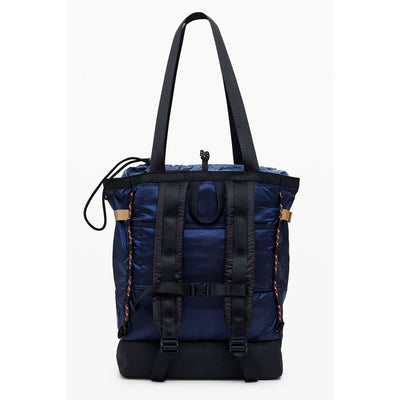 Blue Polyethylene Women Backpack